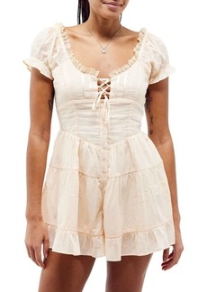 Urban Outfitters Exclusives BDG Urban Outfitters Lilly Lace-Up Romper