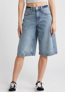 Urban Outfitters Exclusives BDG Urban Outfitters Logan Wide Leg Long Denim Shorts