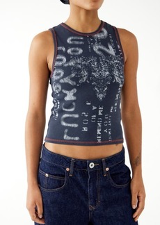 Urban Outfitters Exclusives BDG Urban Outfitters Lucky You Crop Rib Tank