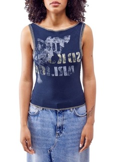 Urban Outfitters Exclusives BDG Urban Outfitters Rib Stencil Graphic Tank