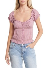 Urban Outfitters Exclusives BDG Urban Outfitters Ruffle & Lace Trim Top