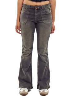 Urban Outfitters Exclusives BDG Urban Outfitters Tiana Low Rise Flare Jeans in Black at Nordstrom Rack