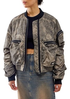 Urban Outfitters Exclusives BDG Urban Outfitters Utility Nylon Bomber Jacket