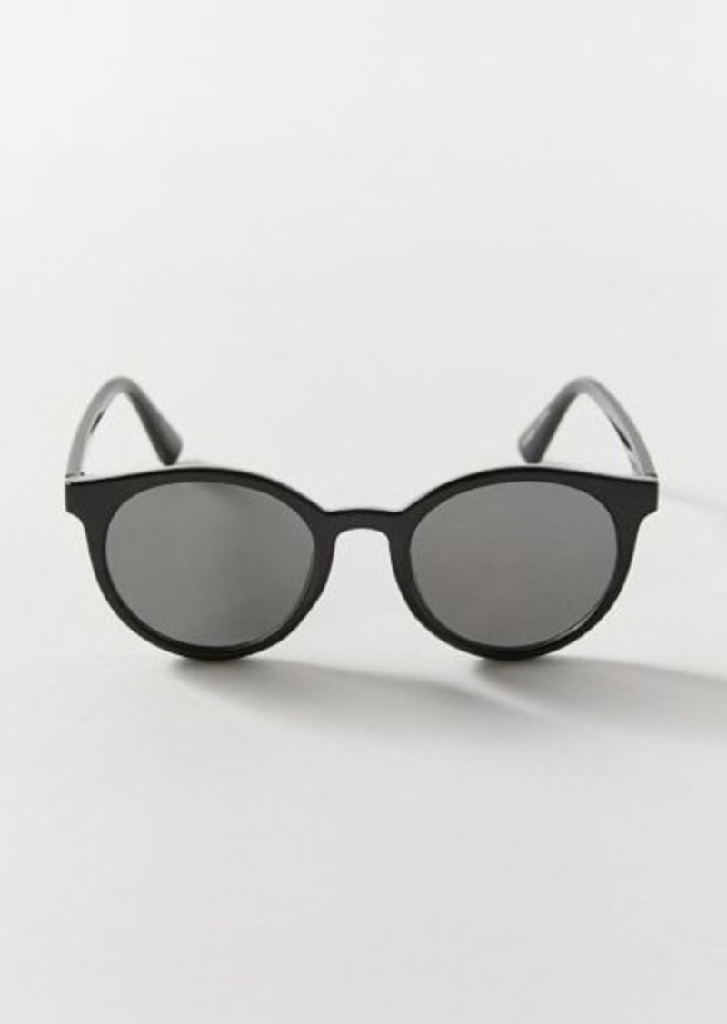 Urban Outfitters Exclusives Urban Outfitters Bolinas Plastic Round Sunglasses in Black at Urban Outfitters