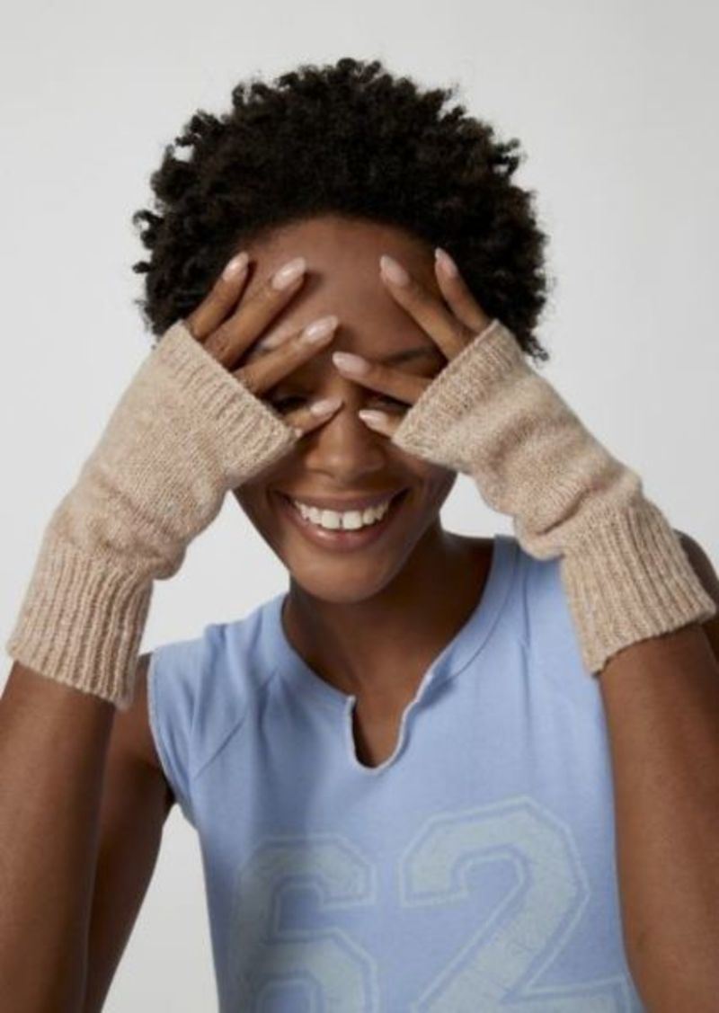 Urban Outfitters Exclusives Classic Fingerless Glove in Tan, Women's at Urban Outfitters