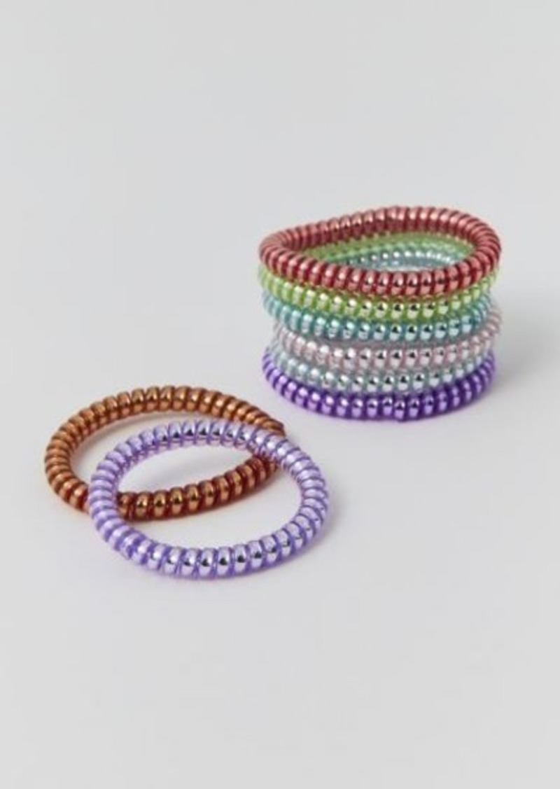 Urban Outfitters Exclusives Coil Hair Tie 8-Pack Set, Women's at Urban Outfitters