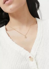 Urban Outfitters Exclusives Delicate Heart Necklace
