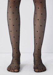 Urban Outfitters Exclusives Heart Sheer Tight