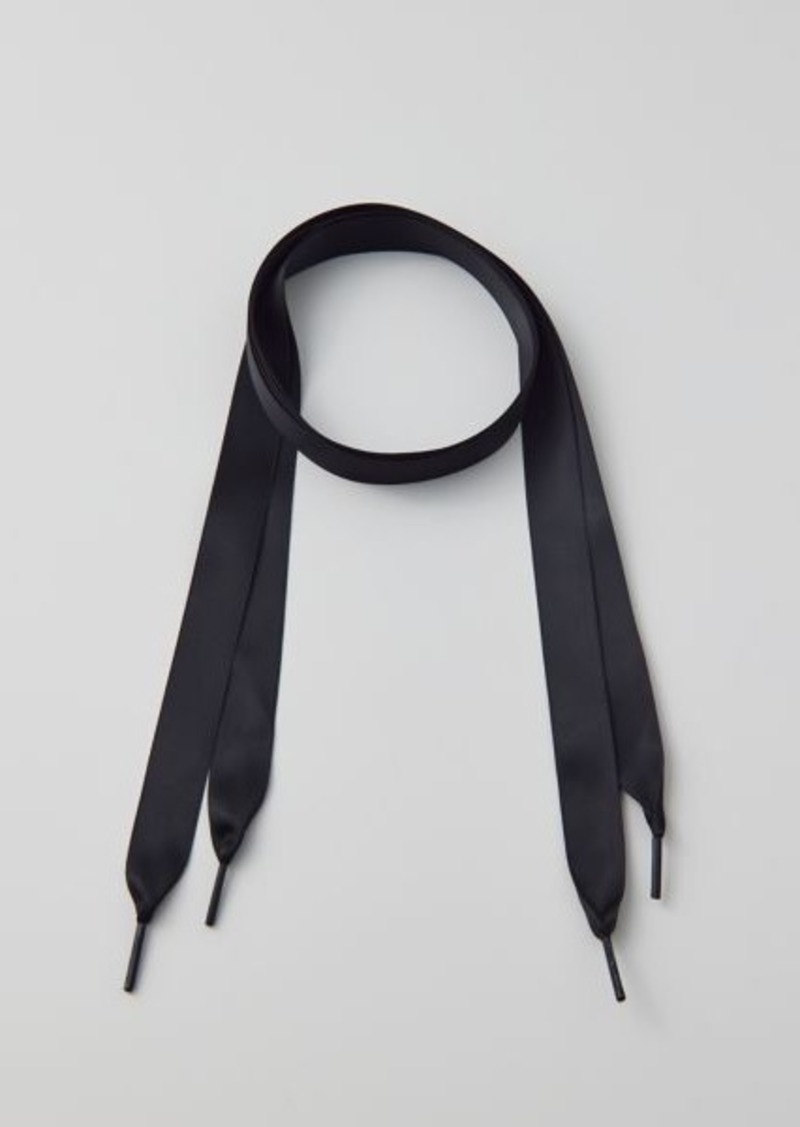 Urban Outfitters Exclusives Satin Shoelaces in Black, Women's at Urban Outfitters