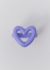 Urban Outfitters Exclusives Statement Heart Ring in Lavender, Women's at Urban Outfitters