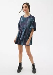 Urban Outfitters Exclusives UO Baza Ruffle Mini Frock Dress