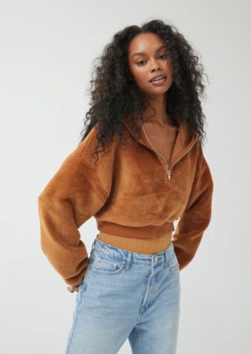 urban outfitters fuzzy hoodie