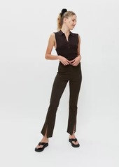 Urban Outfitters Exclusives UO Checkered Split Hem Flare Pant