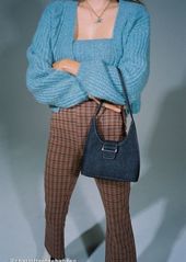 Urban Outfitters Exclusives UO Soft Denim Shoulder Bag