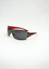 Urban Outfitters Exclusives Vintage Gizelle Oversized Sunglasses in Black/Red, Women's at Urban Outfitters
