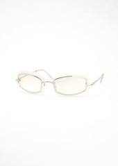 Urban Outfitters Exclusives Vintage Laguna Rectangle Sunglasses in Ivory, Women's at Urban Outfitters