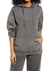 Urban Outfitters Exclusives BDG Urban Outfitters Longline Hoodie in Charcoal at Nordstrom Rack