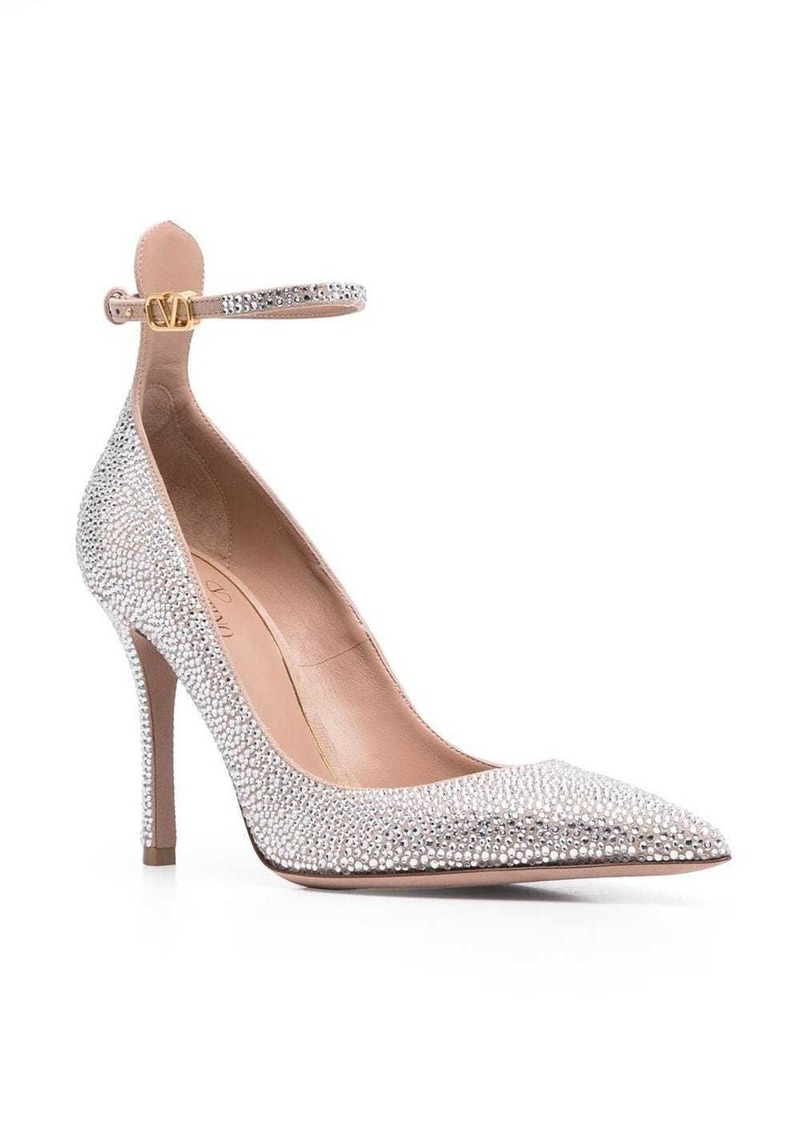 Valentino 105mm rhinestone-embellished heels