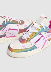 Valentino 20mm Vl7n Poly & Cotton Sneakers