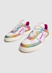 Valentino 20mm Vl7n Poly & Cotton Sneakers