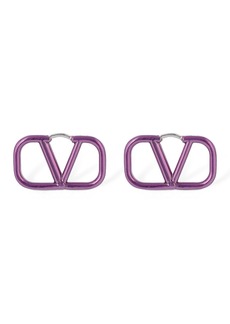 Valentino 2.5cm V Logo Signature Earrings