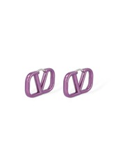 Valentino 2.5cm V Logo Signature Earrings