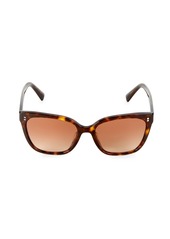 Valentino 55MM Studded Square Sunglasses