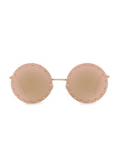 Valentino 58MM Round Sunglasses