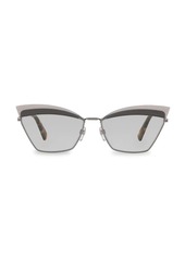 Valentino 60MM Studded Cat Eye Sunglasses
