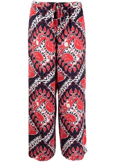 Valentino Archive Manifesto-print trousers