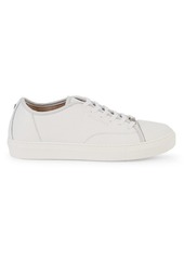 Valentino Bill Dollar Leather Sneakers