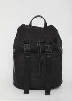 Valentino Black Iconographe backpack
