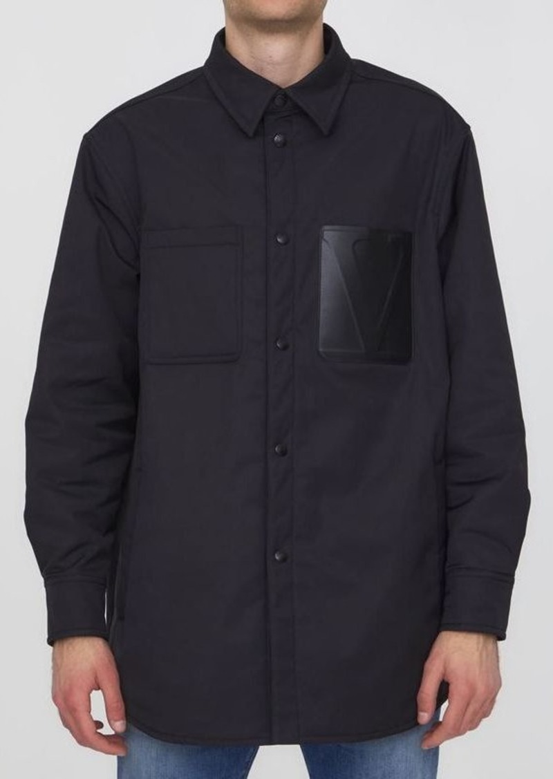 Valentino Black nylon jacket