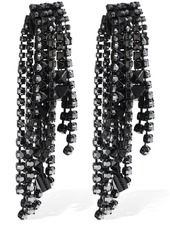 Valentino Brightrain Crystal Pendant Earrings
