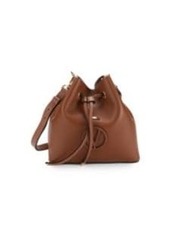Valentino by Mario Valentino 2-in-1 Leather Bucket Bag