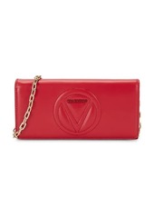 Valentino by Mario Valentino Ajah Dollaro Leather Wallet-On-Chain