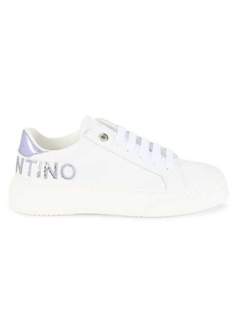 Valentino by Mario Valentino Alice Leather Wedge Sneakers