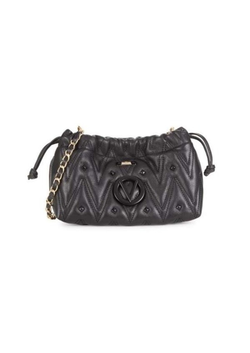Valentino by Mario Valentino Cara Quilted Leather Bucket Crossbody Bag