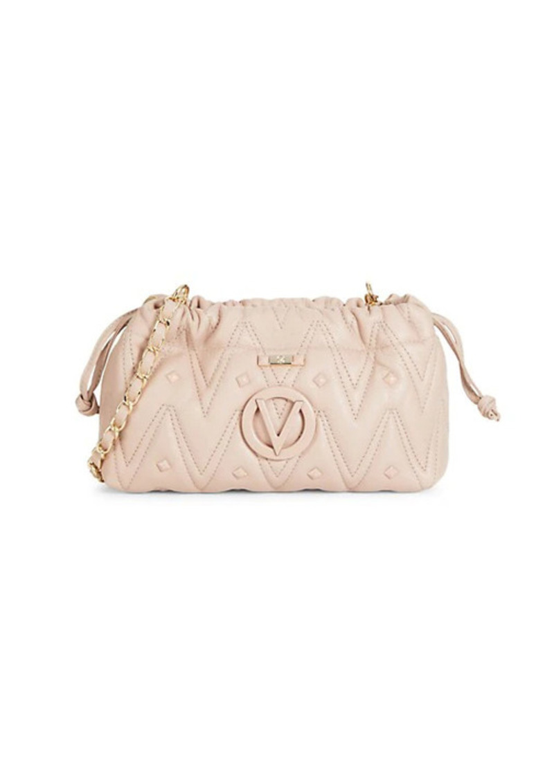 Valentino by Mario Valentino Cara Chevron-Quilted Leather Shoulder Bag