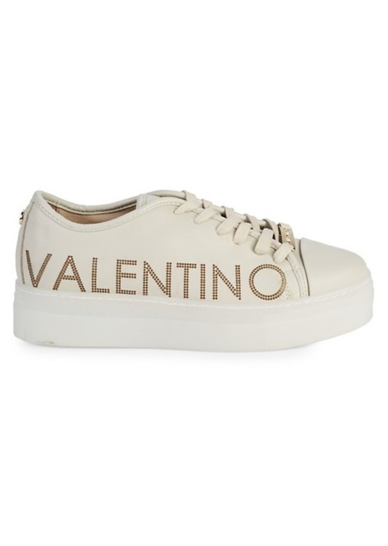 valentino by mario valentino dalia leather platform sneakers