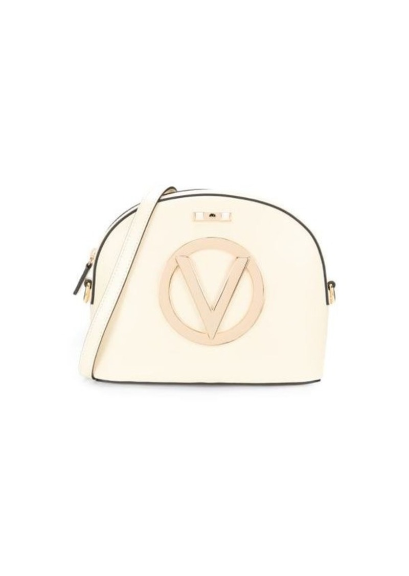 Valentino by Mario Valentino Diana Logo Leather Crossbody Bag