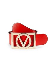 Valentino by Mario Valentino Dolly XS Logo Leather Belt