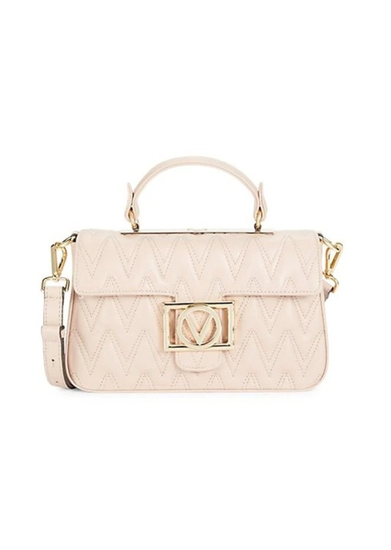 Valentino by Mario Valentino Florenced Chevron-Quilted Leather Shoulder Bag