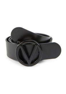 Nordstrom Rack Valentino By Mario Valentino Dolly Logo Leather Belt 375.00