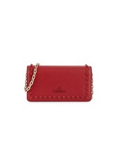 Valentino by Mario Valentino Ibty Embellished Leather Chain Wallet