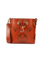 Valentino by Mario Valentino Karl Monogram Leather Shoulder Bag