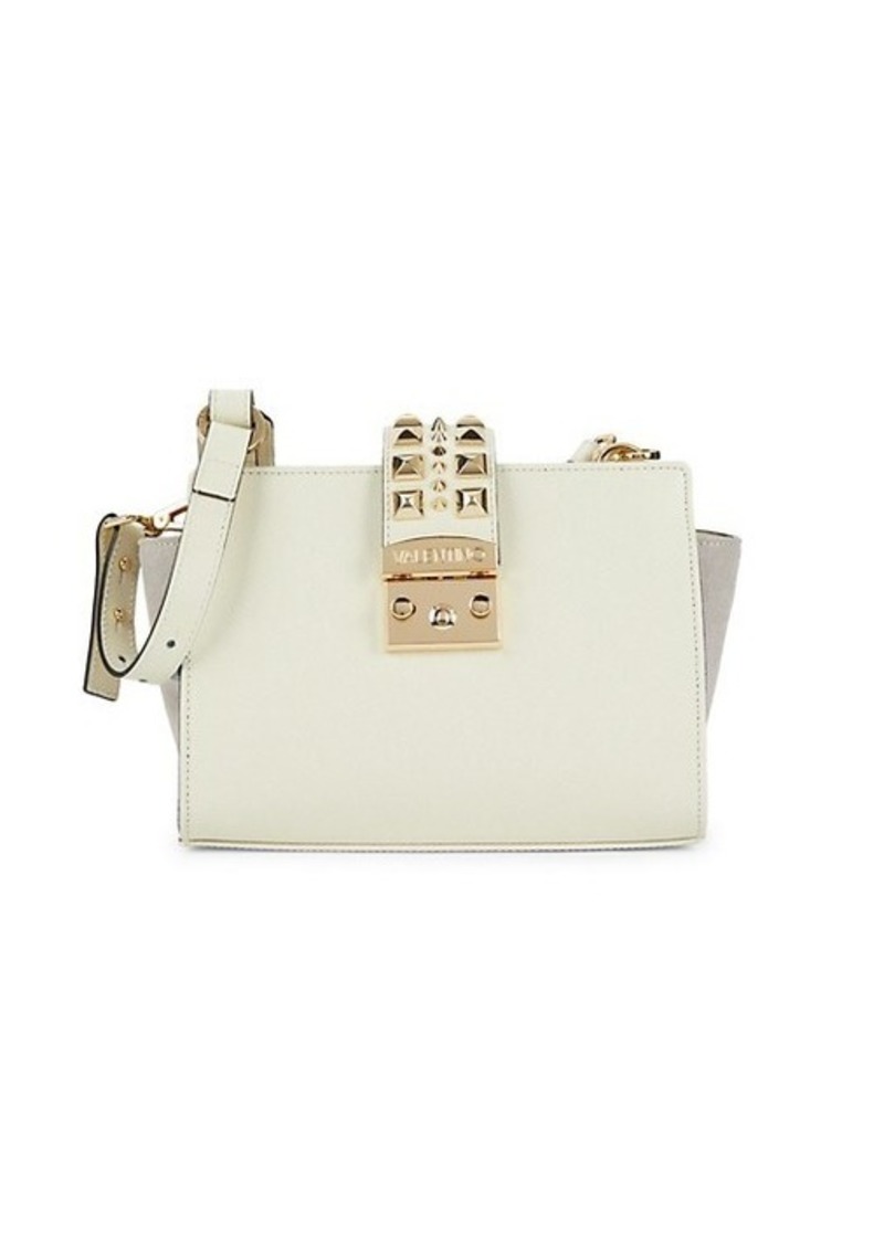 kiki rockstud leather crossbody bag