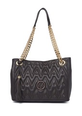 Valentino by Mario Valentino Luisa D Patterned Quilt Tote