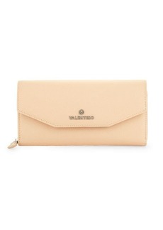 Valentino by Mario Valentino Marcus Pebbled Leather Wristlet