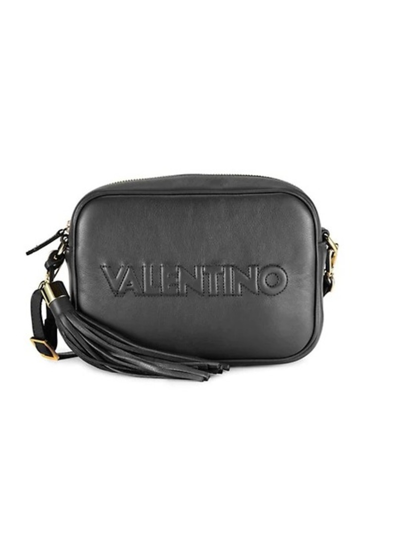 Valentino by Mario Valentino Mia Embossed Leather Shoulder Bag